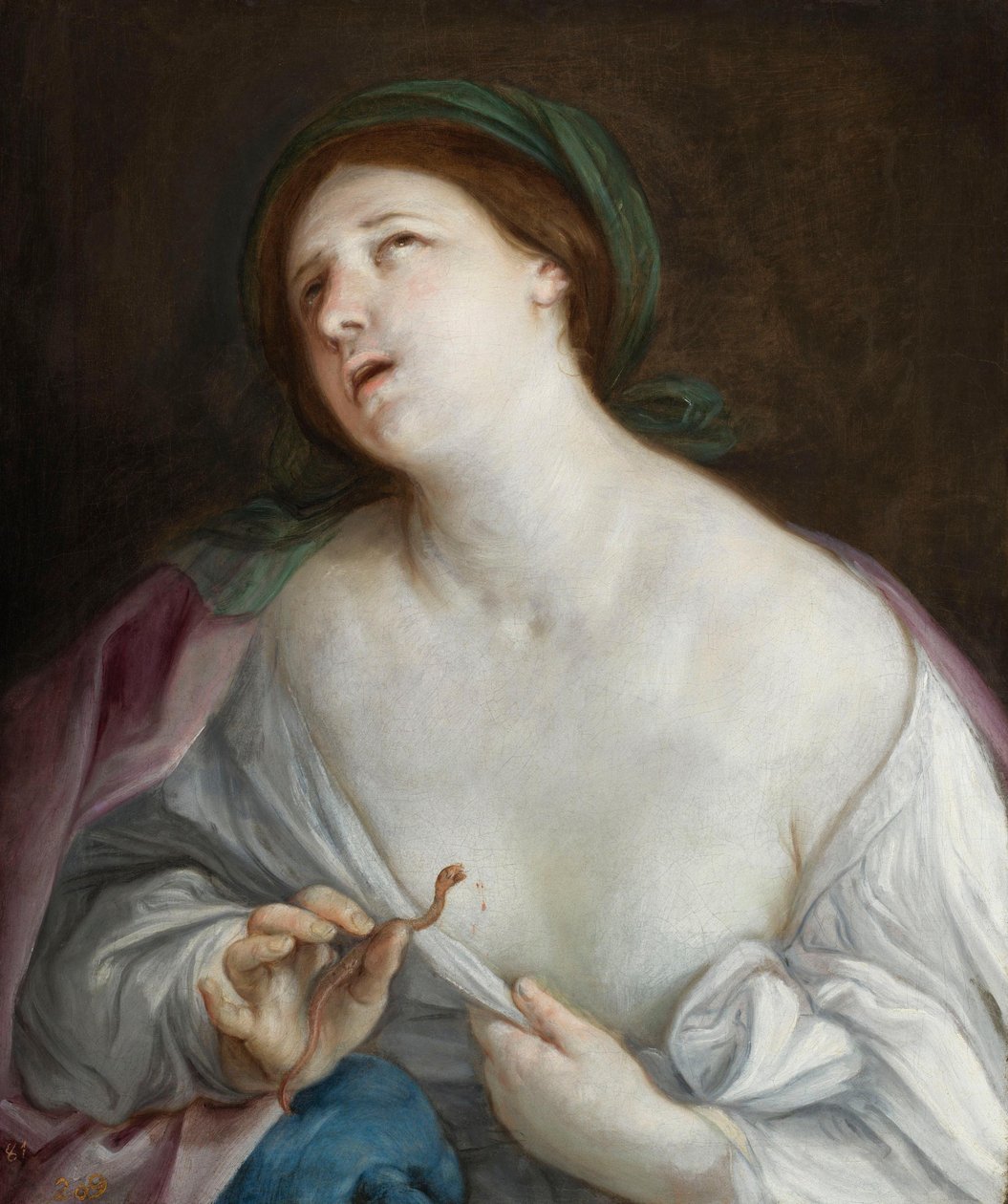 Kleopatran itsemurha tekijältä Guido Reni