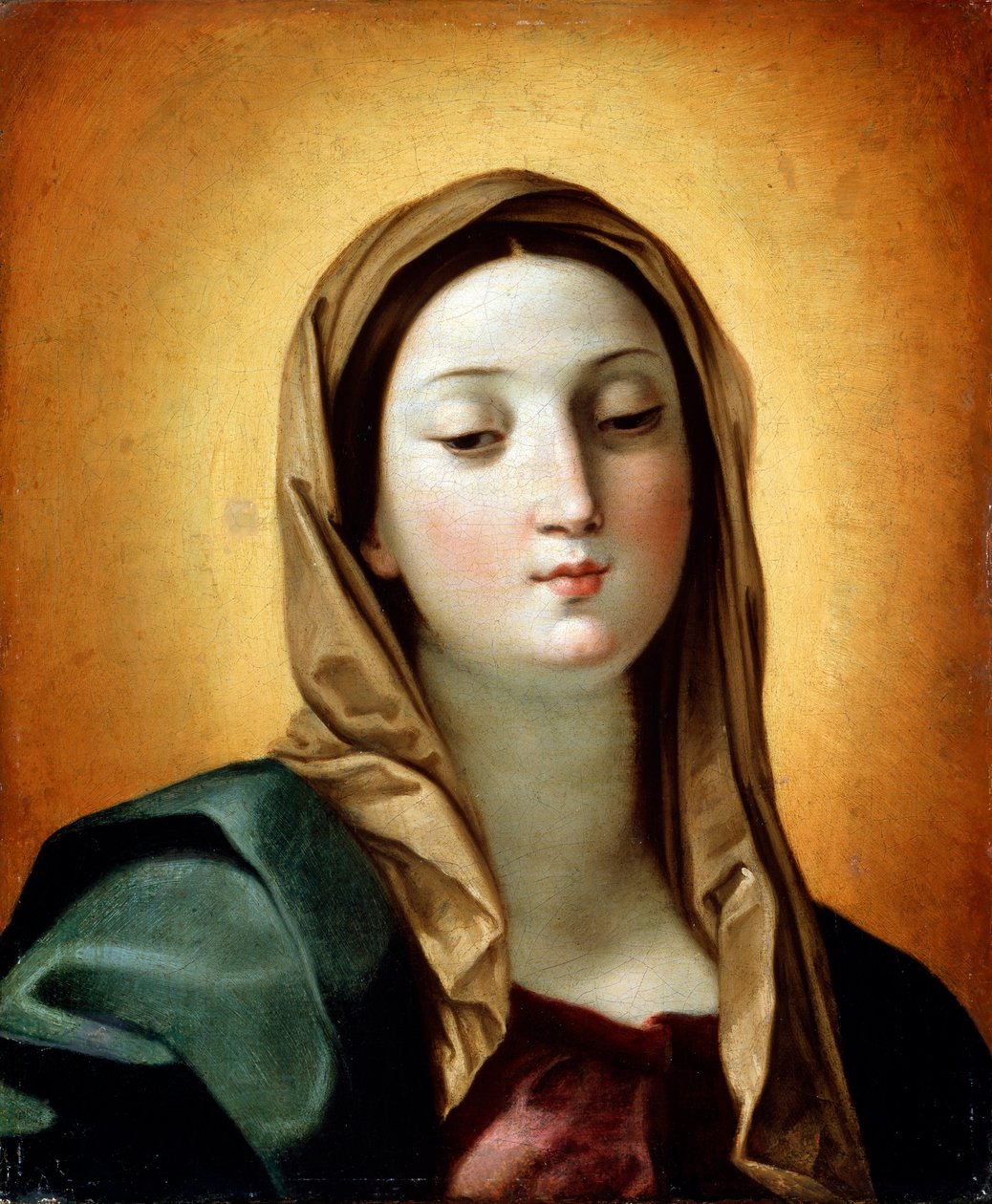 Neitsyt, 1500-luvun lopulla tai 1600-luvulla tekijältä Guido Reni