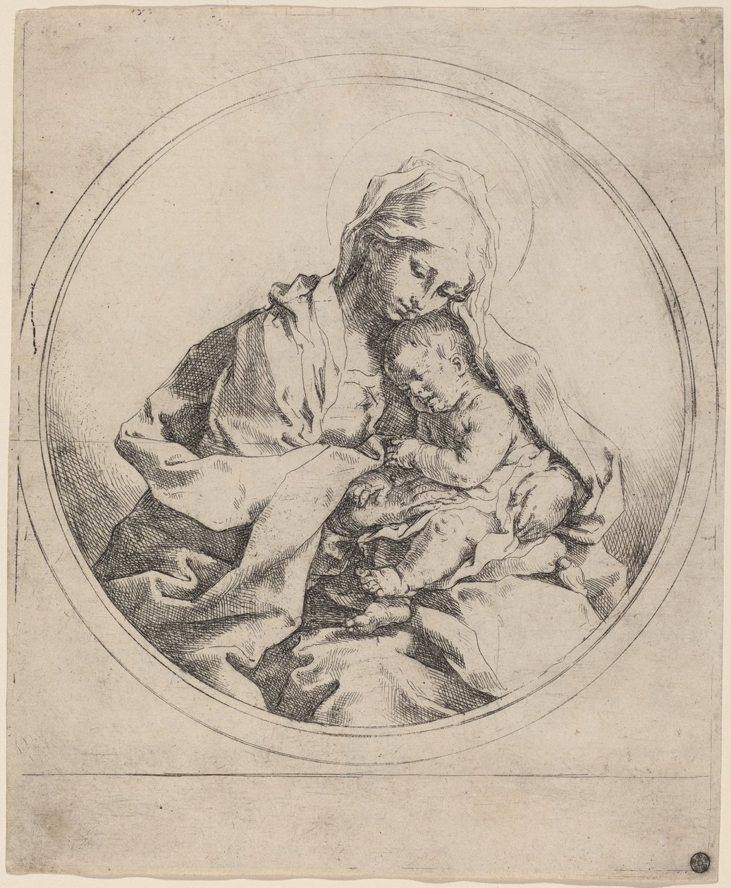 Neitsyt ja lapsi tekijältä Guido Reni