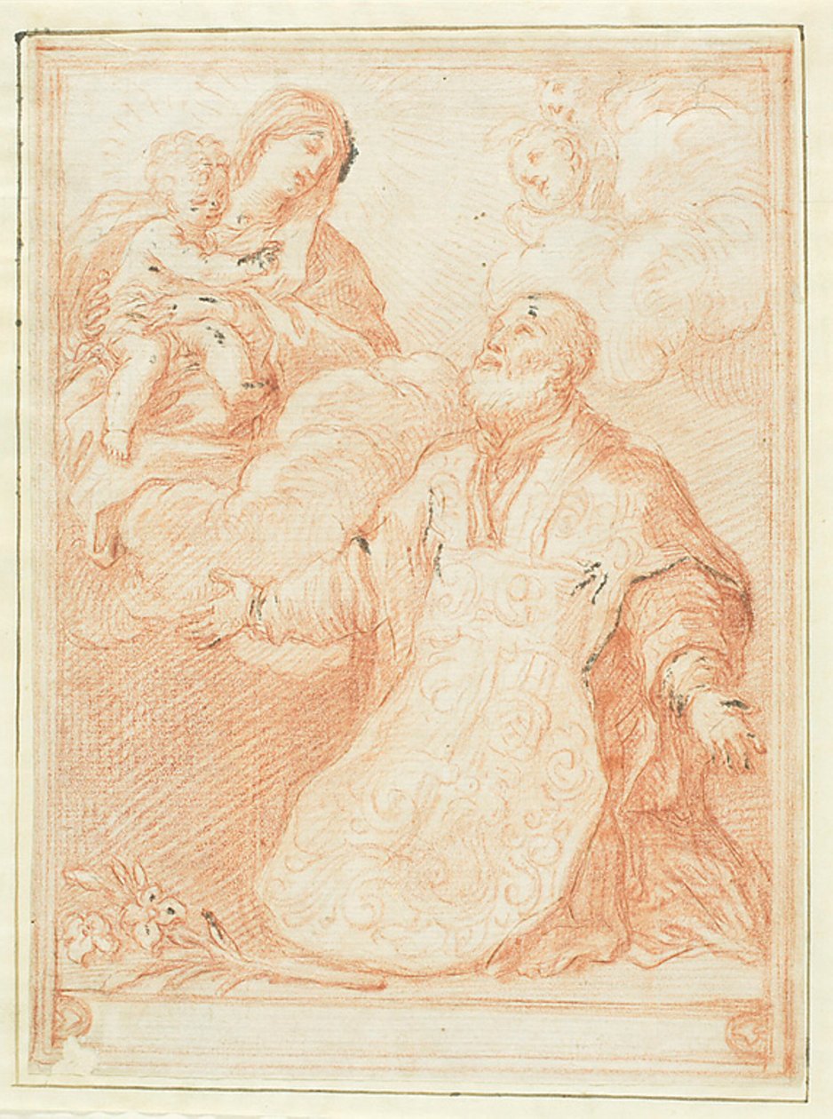 Pyhän Philip Nerin visio tekijältä Guido Reni