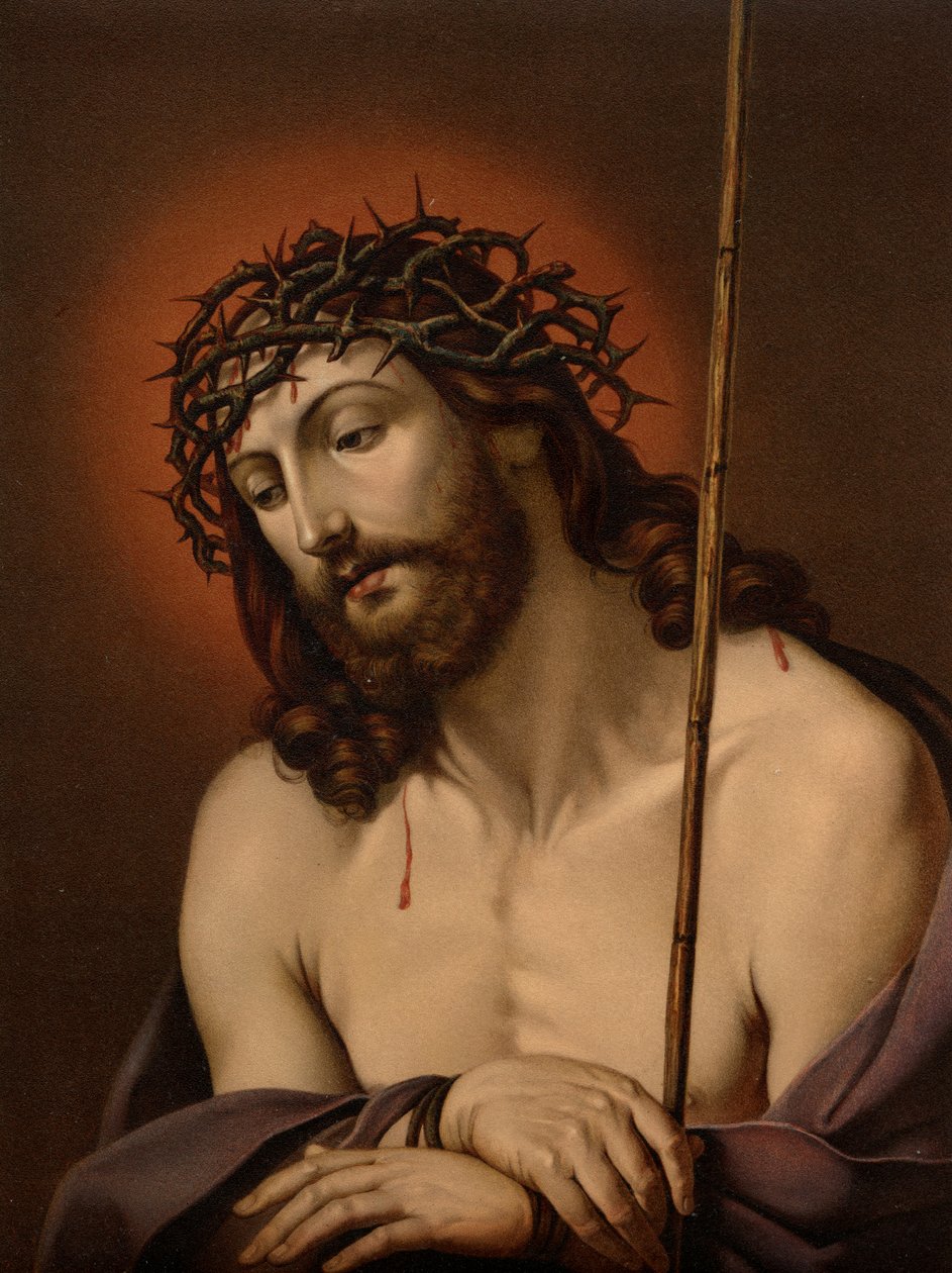 Kärsivä Lunastaja tekijältä Guido after Reni