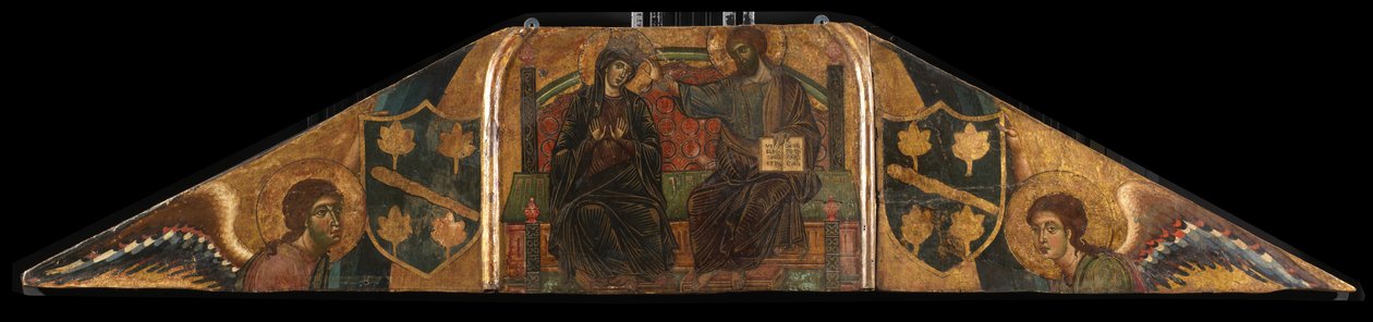Neitsyen kruunaus, noin 1260 tekijältä Guido da Siena