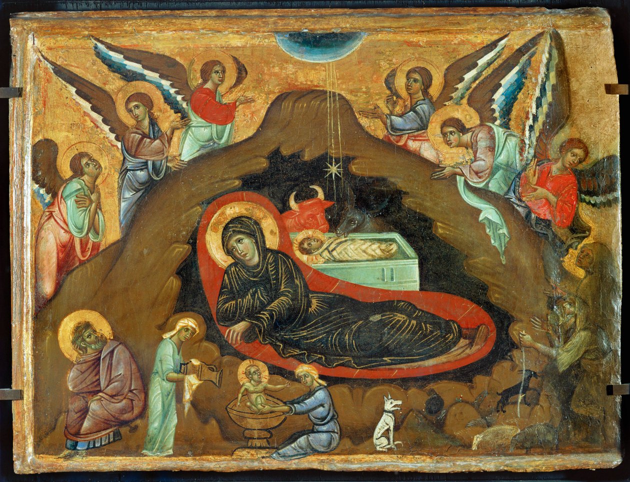 Kukkulakuva (puu) tekijältä Guido da Siena