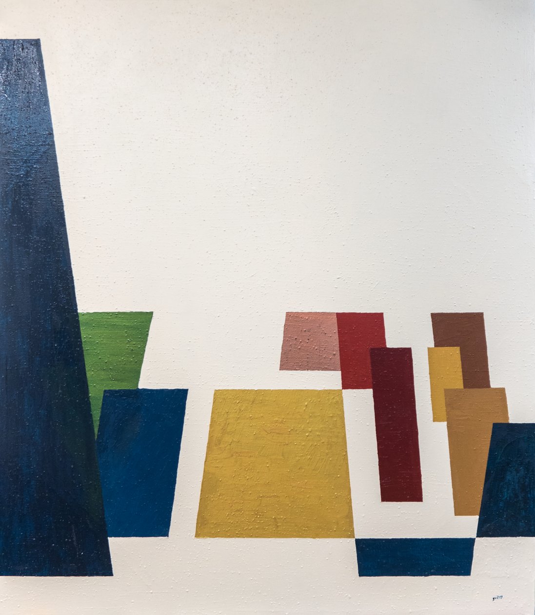 Las Meninas Suprematistas, 2018 (öljy kankaalle) tekijältä Guilherme Pontes
