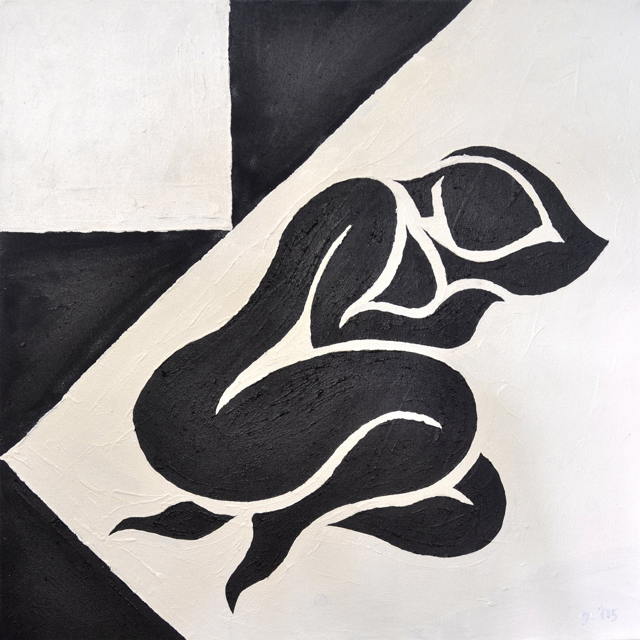Lygia Nº2, 2015 (öljy kankaalle) tekijältä Guilherme Pontes