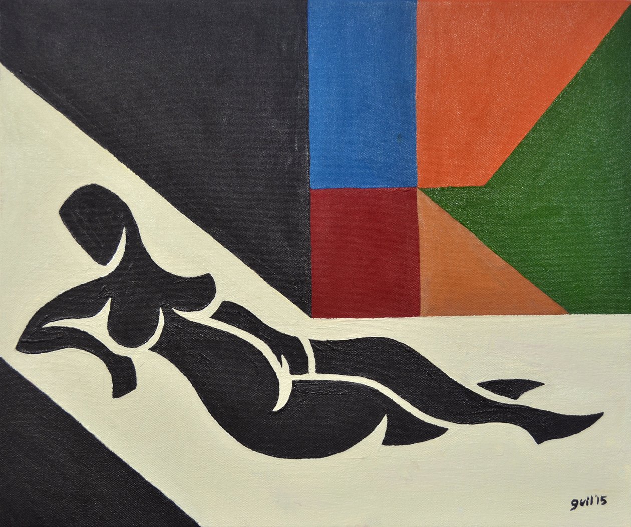 Tizianuksen Venus, 2016 (öljy kankaalle) tekijältä Guilherme Pontes