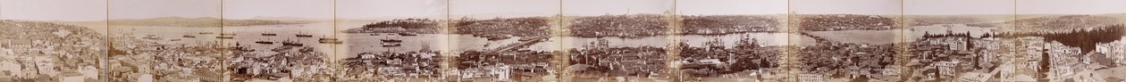 Panoraama Konstantinopolista tekijältä Guillaume Berggren