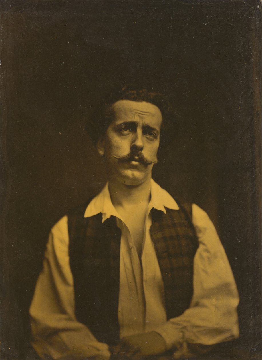 Tuskallinen muistelu tai tuskalliset ajatukset,1854-1856, painettu 1862 (kuva) tekijältä Guillaume Benjamin Armand Duchenne de Boulogne