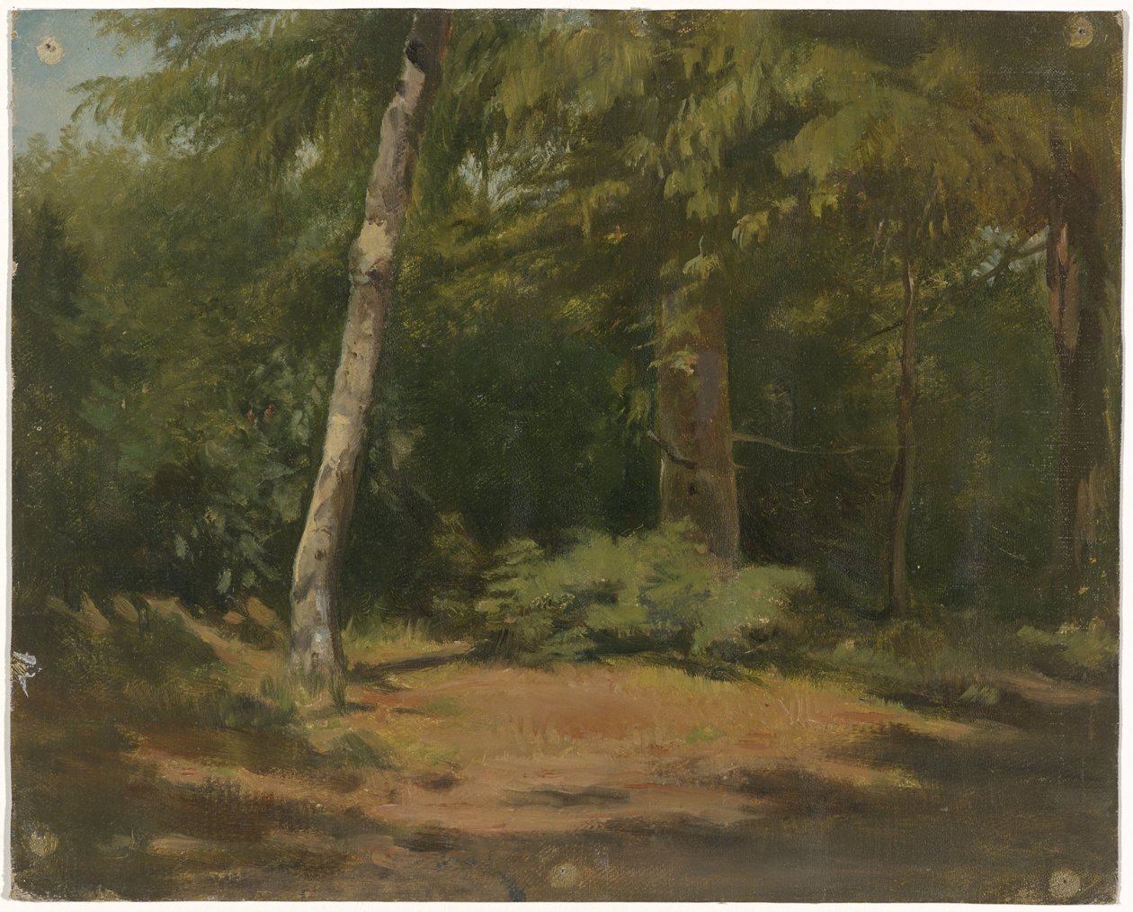 Avoin tila metsässä tekijältä Guillaume Anne van der Brugghen