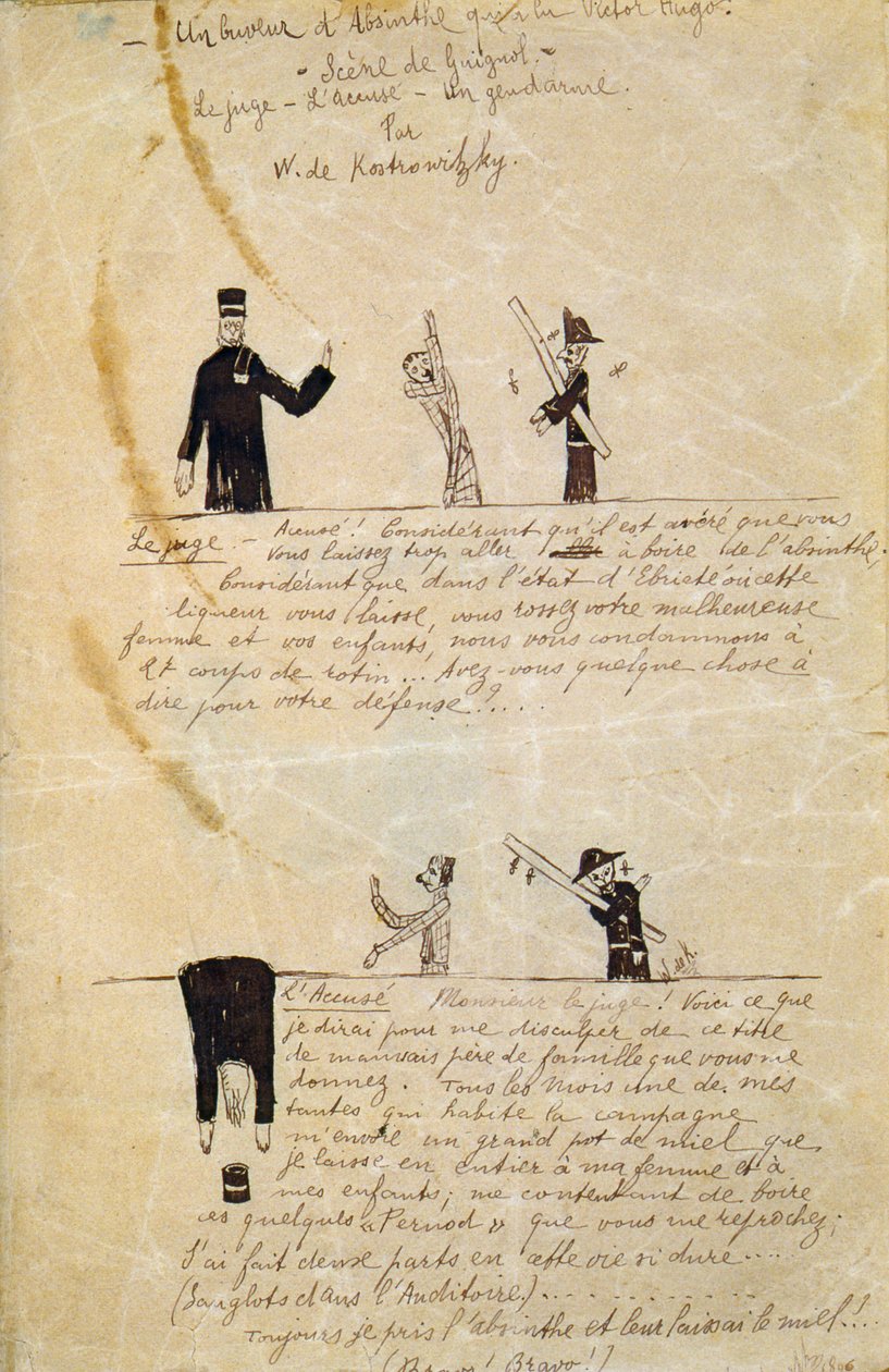 AbsinttiVictor Hugo, 1895-1900. tekijältä Guillaume Apollinaire