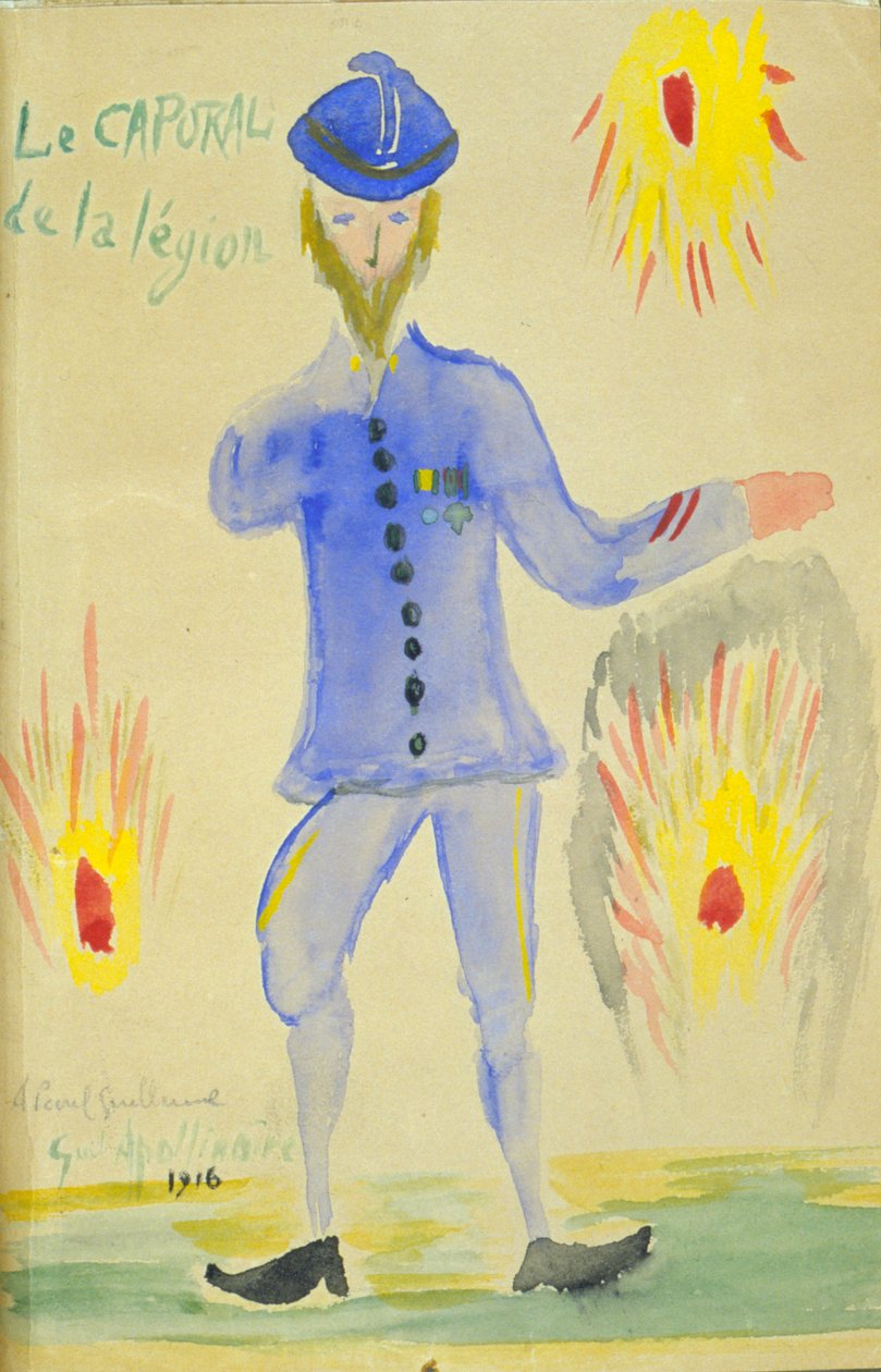 Legioonan korpraali, 1916 tekijältä Guillaume Apollinaire