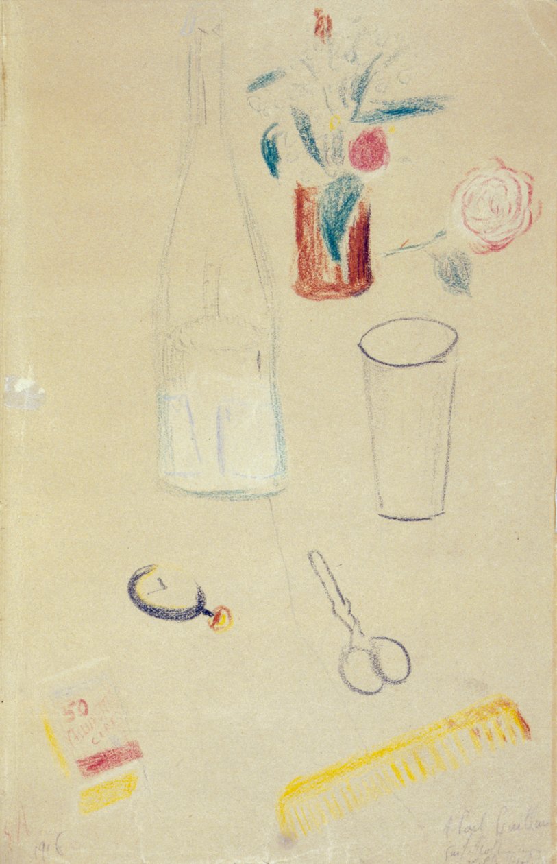 Asetelma, c1900. tekijältä Guillaume Apollinaire