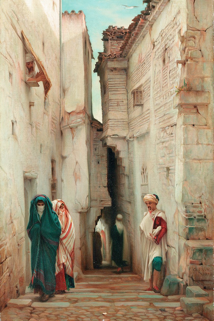 Salainen ihailija, 1873 tekijältä Guillaume Charles Brun