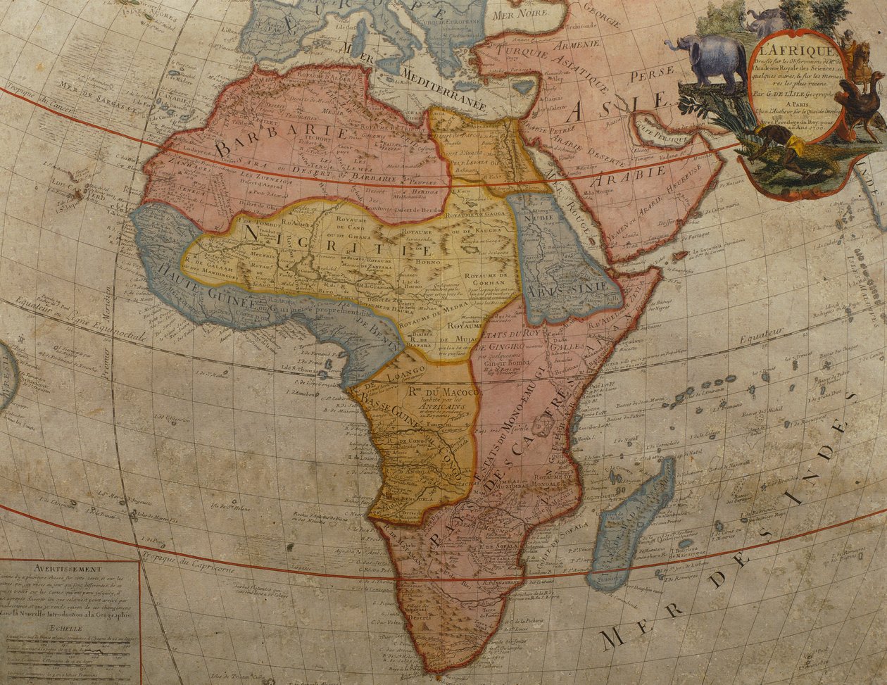 Afrikka, Guillaume de l