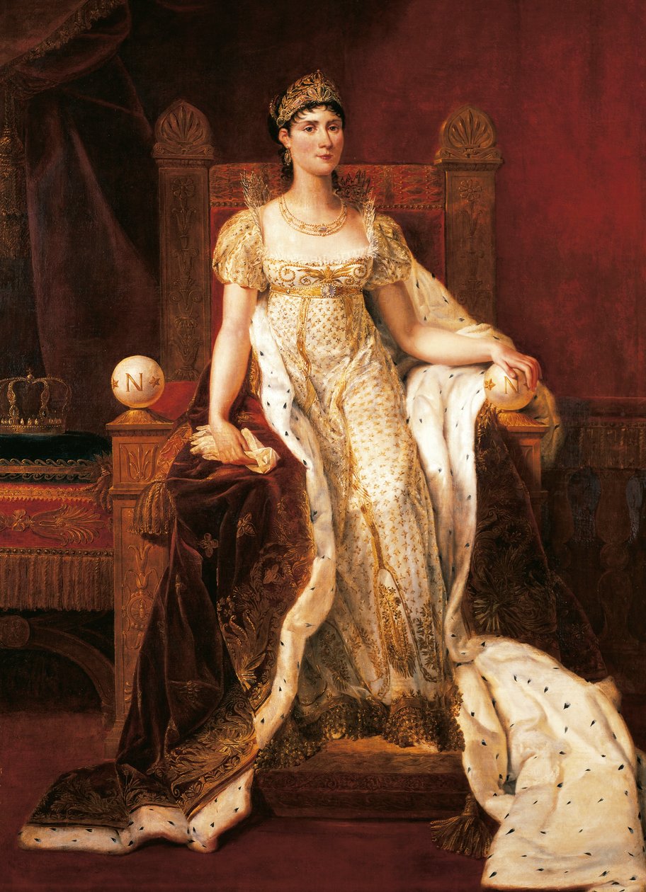 Muotokuva Josephine Bonapartesta, Guillaume Guillon Lethiere, öljy kankaalle. tekijältä Guillaume Lethiere