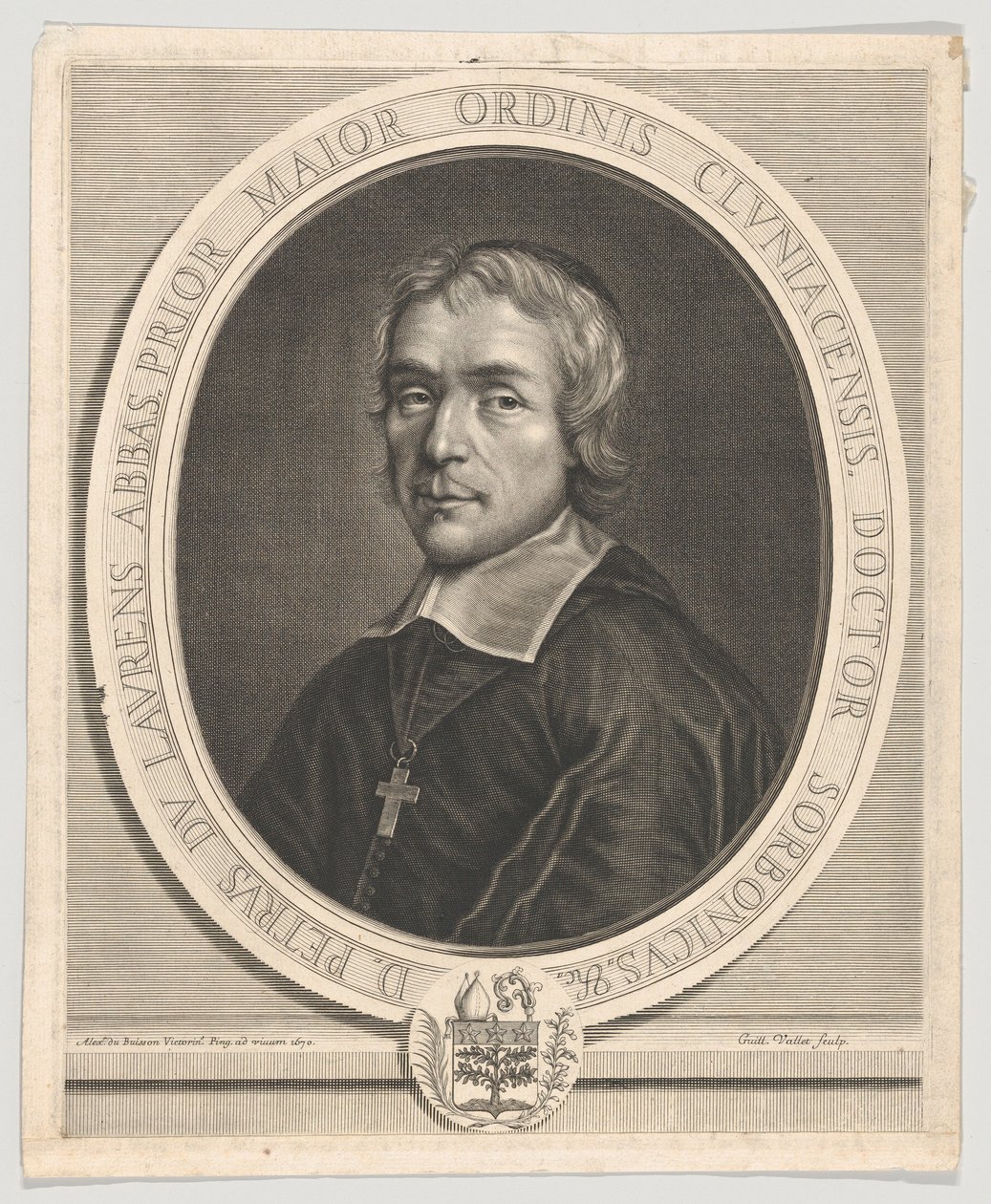 Pierre du Laurensin muotokuva, n. 1670. tekijältä Guillaume Vallet