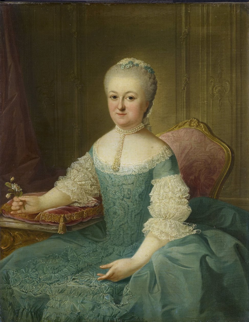 Van de Pollin suvun naisen muotokuva, mahdollisesti Anna Maria Dedel, Jan van de Pollin vaimo tekijältä Guillaume de Spinny
