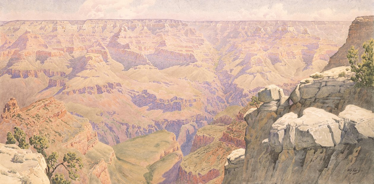 Grand Canyon (ilman c aluksella) tekijältä Gunnar Widforss