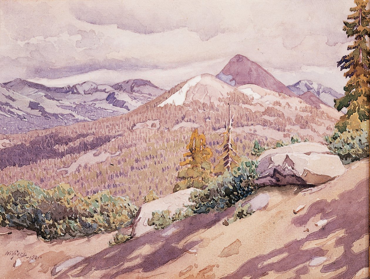 Korkea Sierra tekijältä Gunnar Widforss