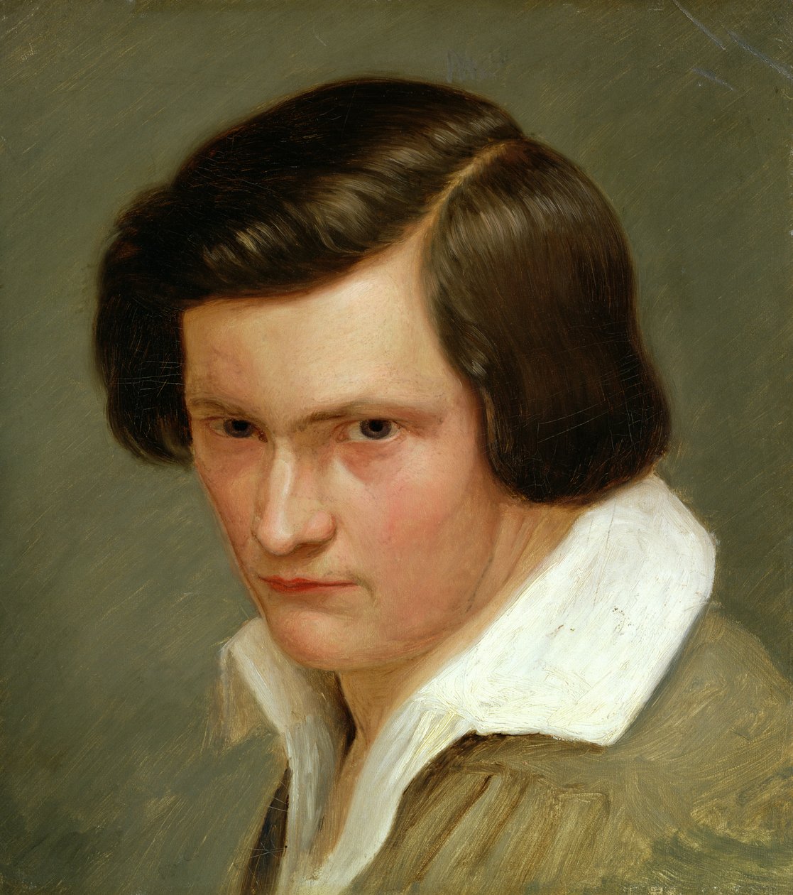Taidemaalari Otto Speckter (1807-71), n. 1831 (öljy kankaalle asetettu pahviin) tekijältä Gunther Gensler