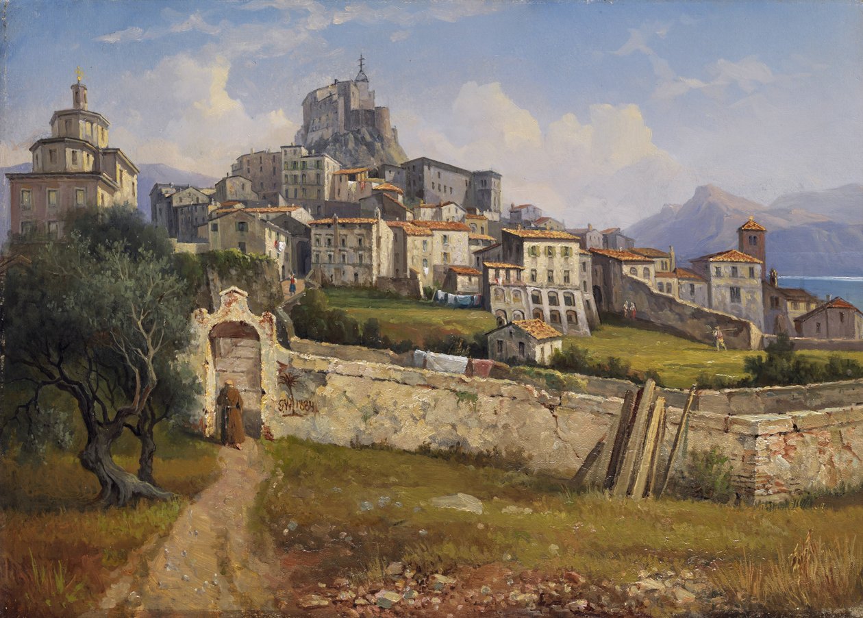 Blick auf Subiaco tekijältä Gustaf Wilhelm Palm