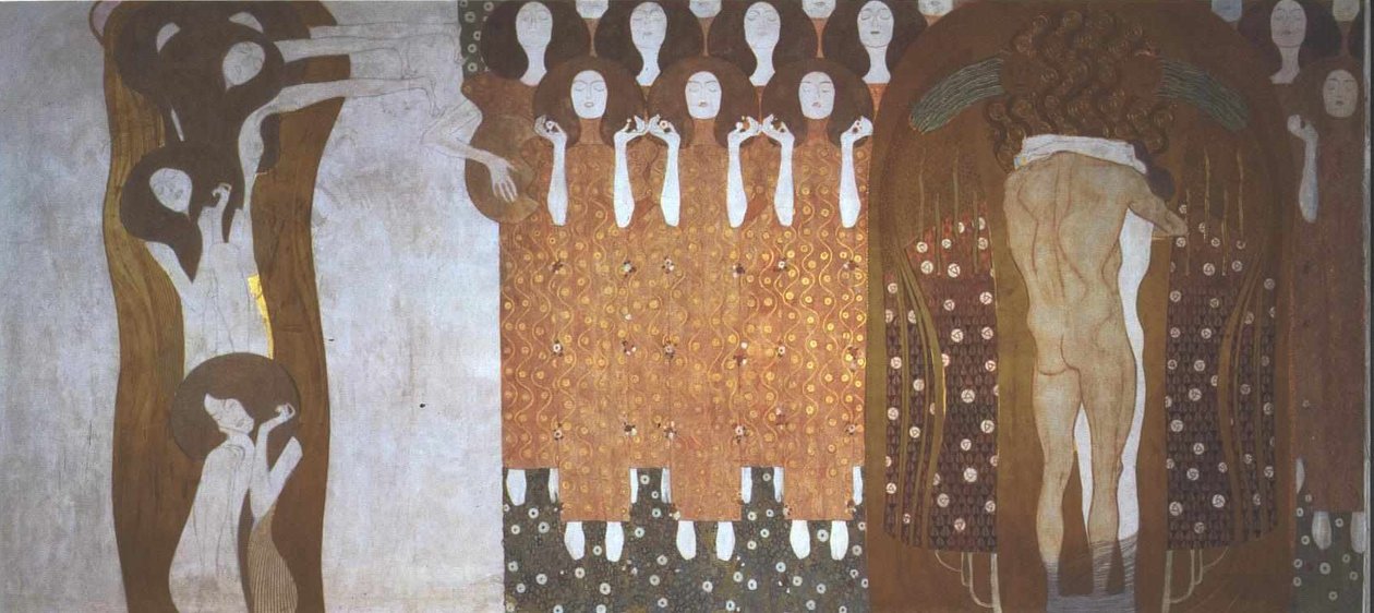 Beethovenfries tekijältä Gustav Klimt