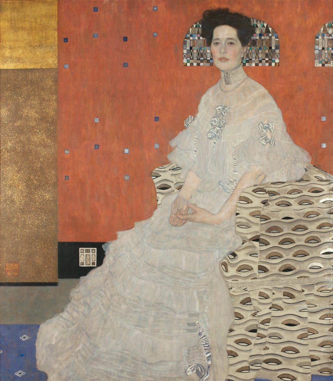 Fritza Riedlerin muotokuva tekijältä Gustav Klimt