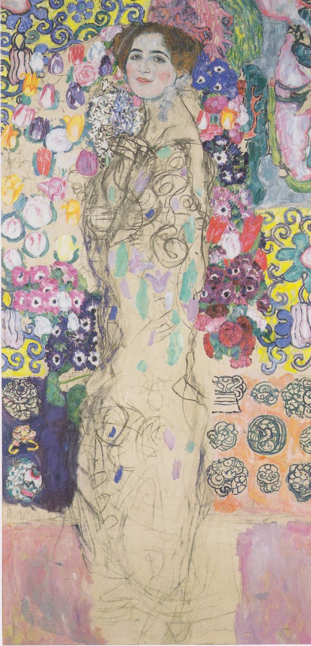 Ria Munkin muotokuva tekijältä Gustav Klimt