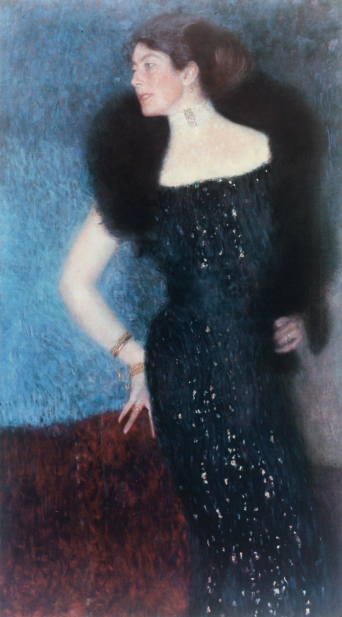 Bildnis Rose von Rosthorn-Friedmann leikattu tekijältä Gustav Klimt