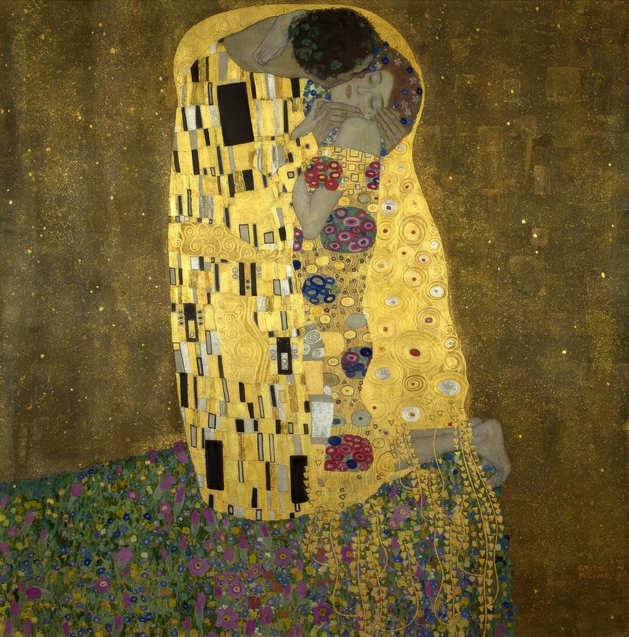 Suudelma tekijältä Gustav Klimt