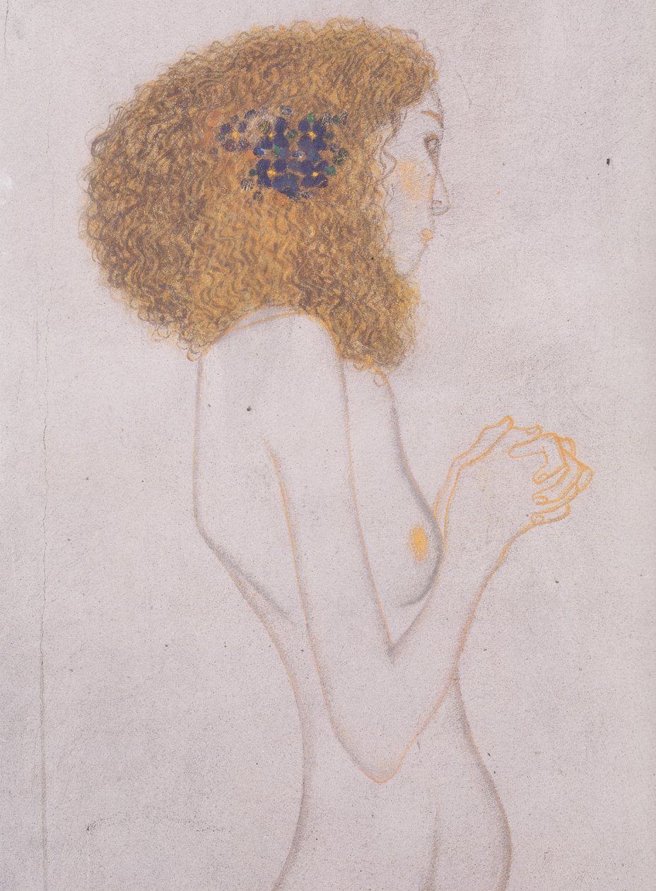 Heikkojen ihmisten kärsimykset.jpeg tekijältä Gustav Klimt