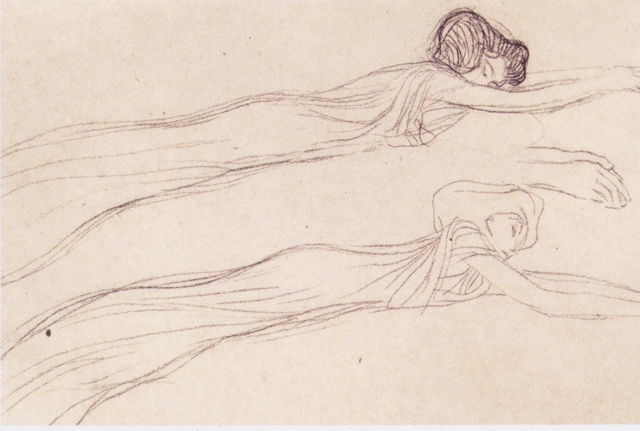 Sehnsucht ja Glück tekijältä Gustav Klimt