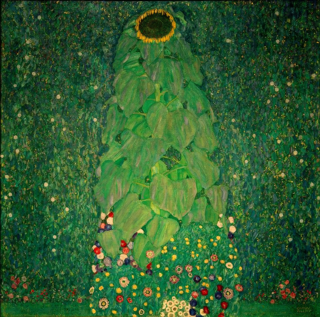 Die Sonnenblume tekijältä Gustav Klimt