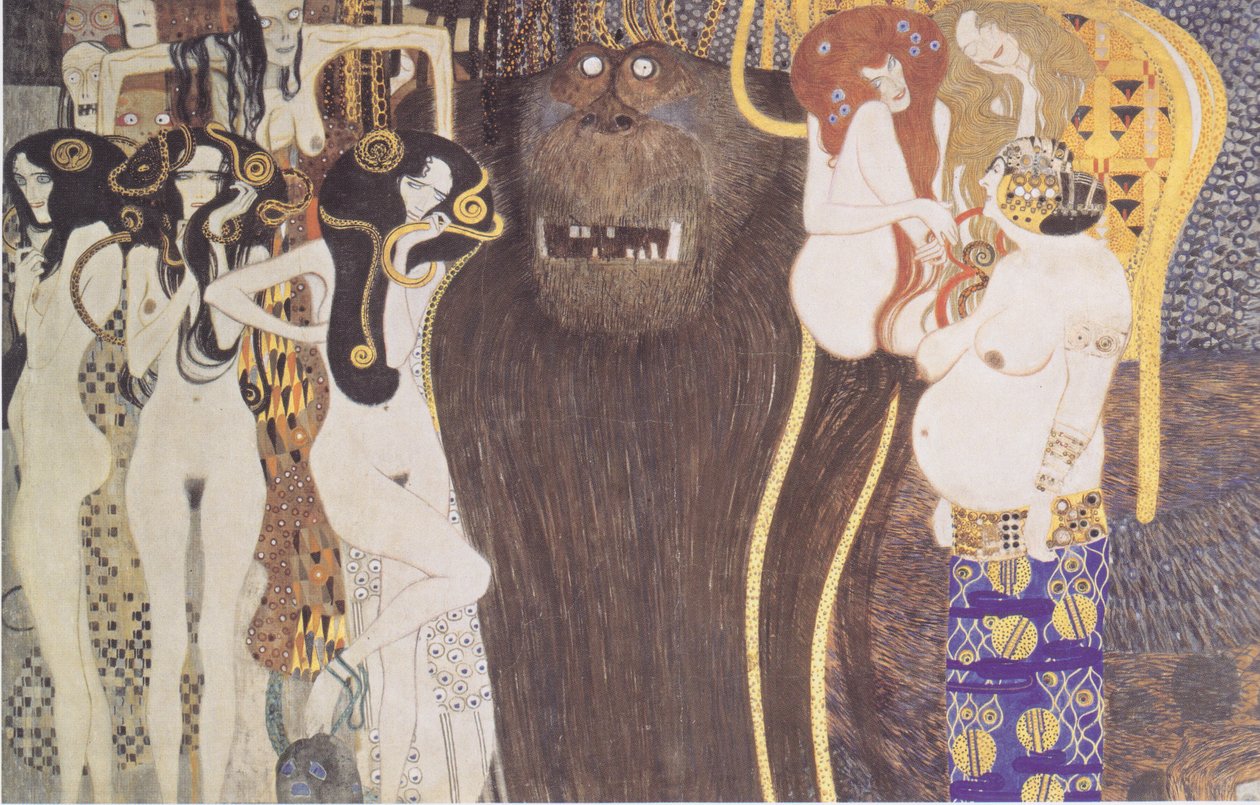Vihollisen joukot tekijältä Gustav Klimt