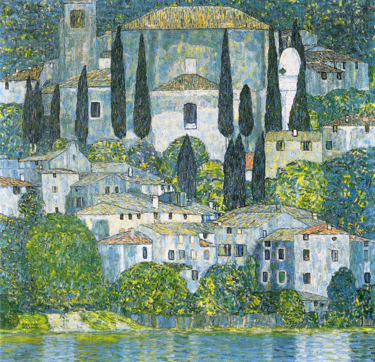 Kirche Cassonessa tekijältä Gustav Klimt
