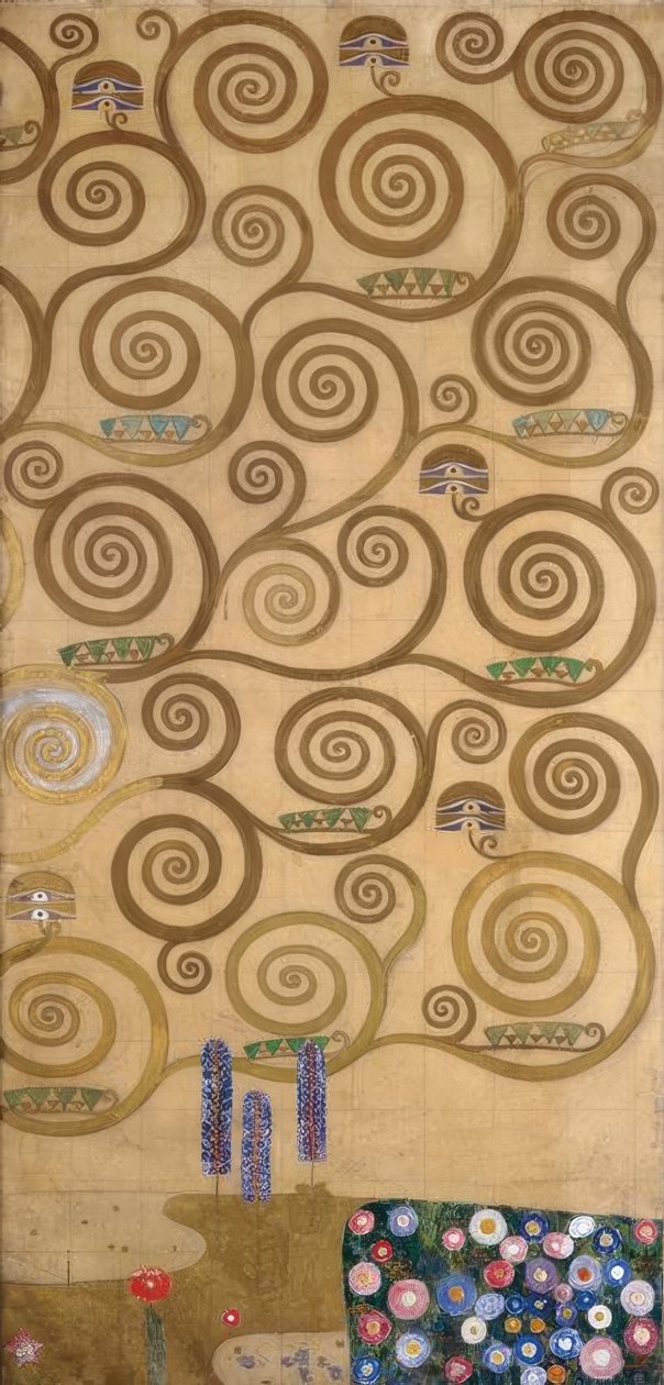 Lebensbaum tekijältä Gustav Klimt