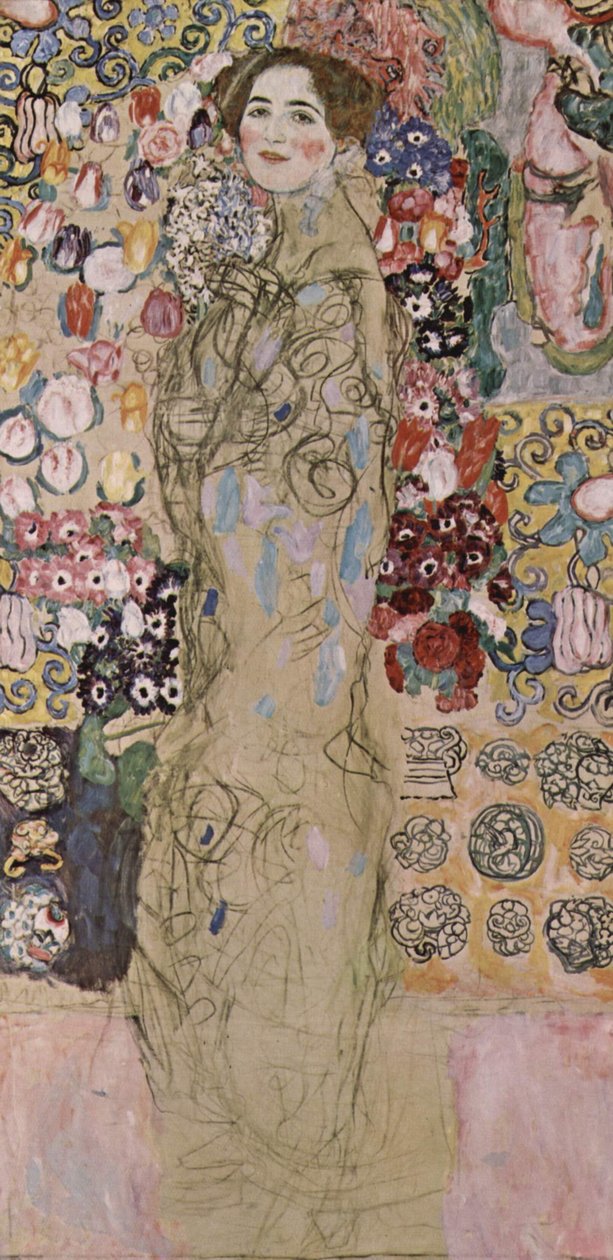 Maria Munkin muotokuva tekijältä Gustav Klimt