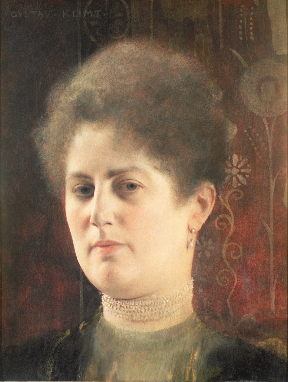 Naisen muotokuva tekijältä Gustav Klimt