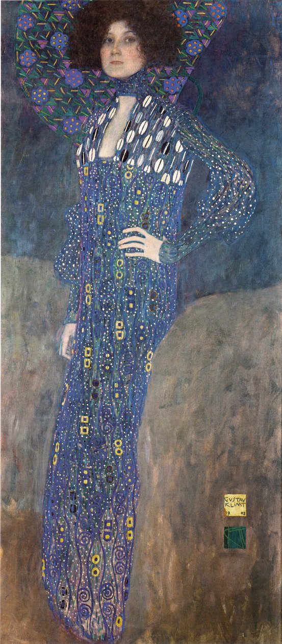 Emilie Flögen muotokuva tekijältä Gustav Klimt