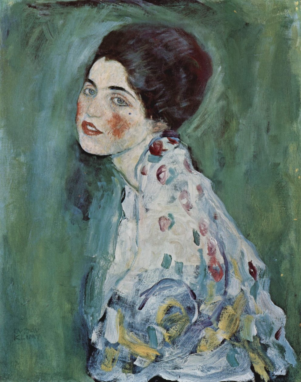 Porträt einer Dame tekijältä Gustav Klimt