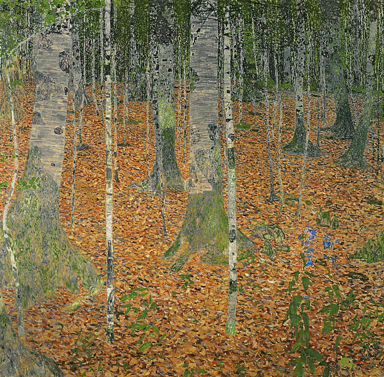 Koivupuu, 1903 tekijältä Gustav Klimt