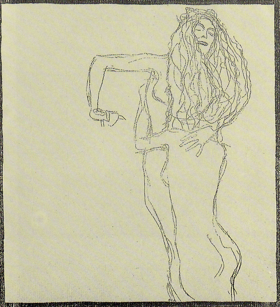 Wasserschlangen tekijältä Gustav Klimt