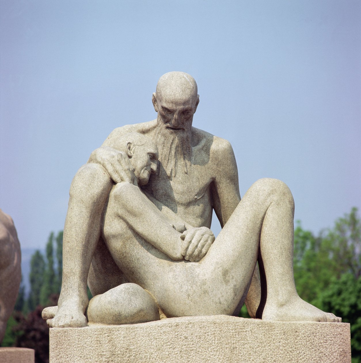 Vanhuus (graniitti) tekijältä Gustav Vigeland