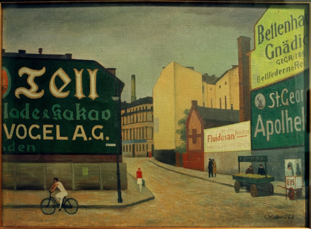 An der Landsberger Straße tekijältä Gustav Wunderwald