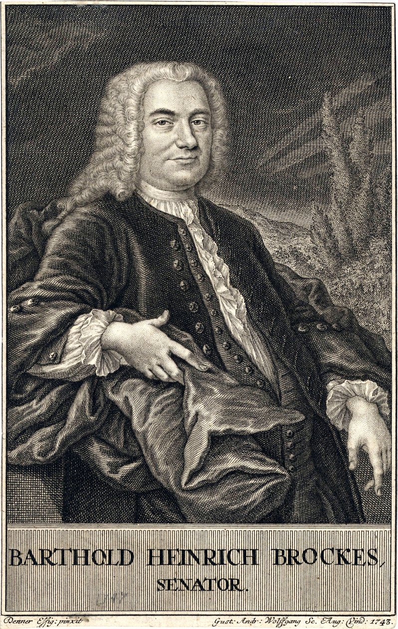 Barthold Heinrich Brockes tekijältä Gustav Andreas Wolfgang