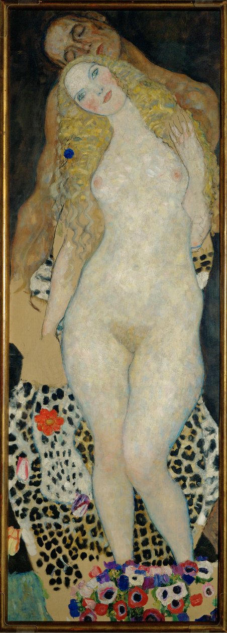 Aatami ja Eeva tekijältä Gustav Klimt