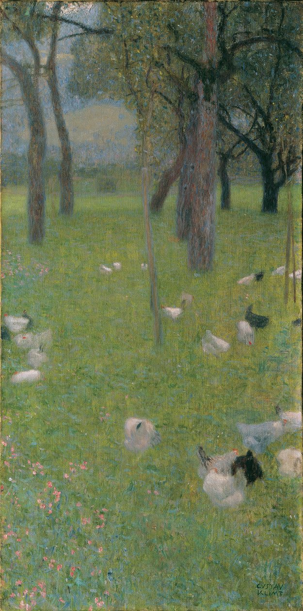 Sateen jälkeen tekijältä Gustav Klimt