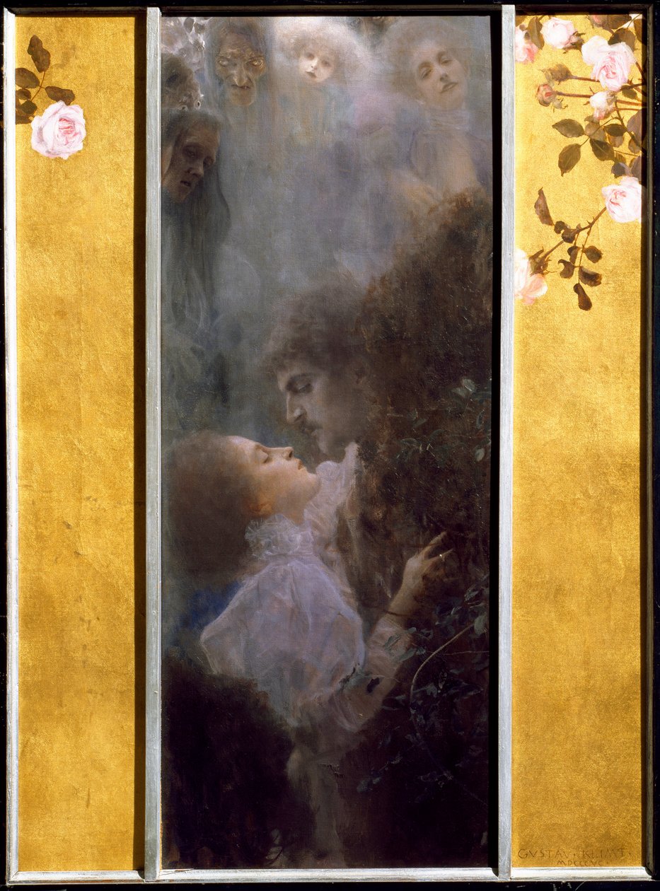Gustav Klimtin (1862-1918) Allegoria of Love maalaus tekijältä Gustav Klimt