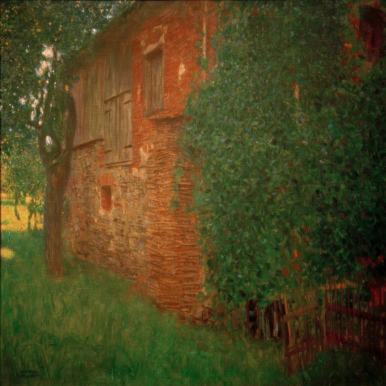 Bauernhaus tekijältä Gustav Klimt