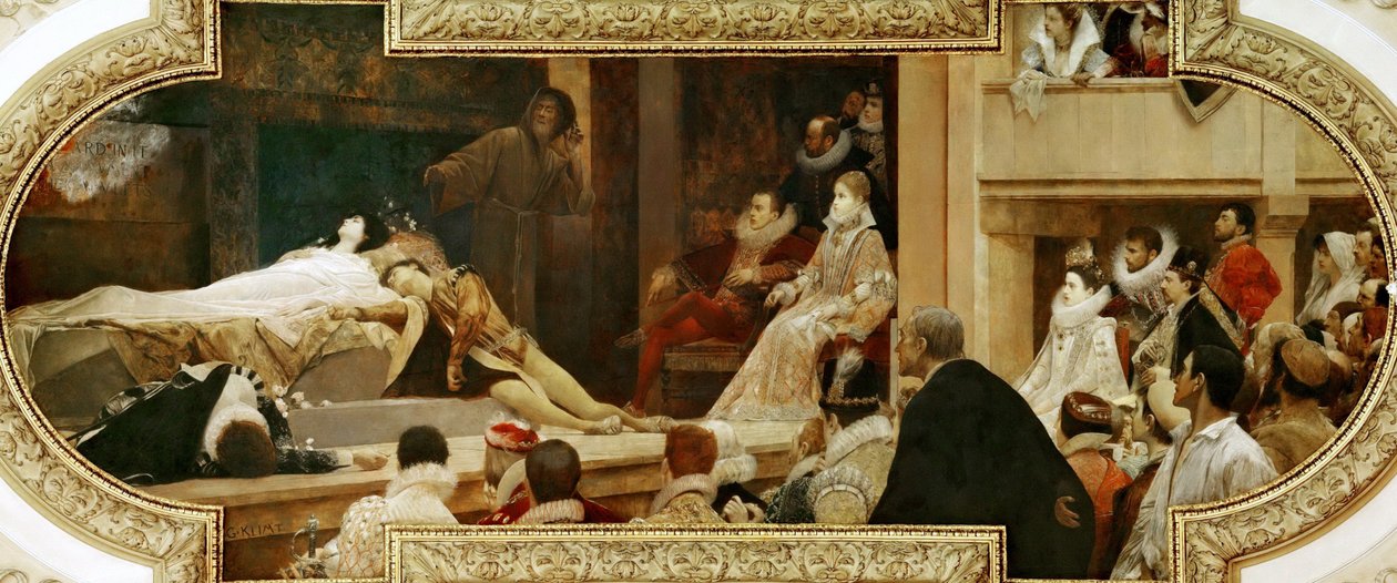 Shakespearen Globe-teatteri tekijältä Gustav Klimt